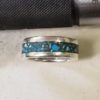 Silver Turquoise Inlay Ring