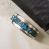 Silver Turquoise Inlay Ring