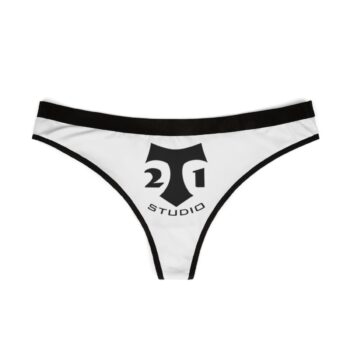 T 21 Logo Women’s Thongs (AOP)