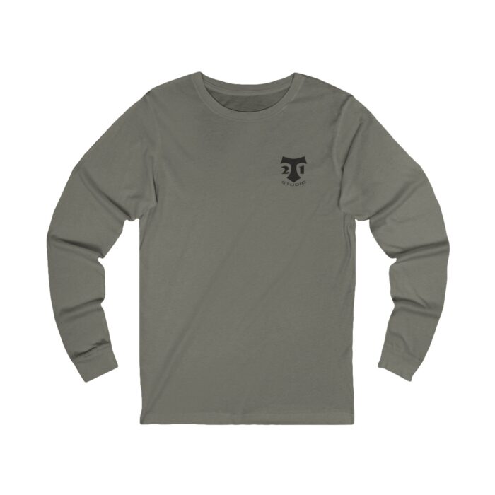 t 21 logo Unisex Jersey Long Sleeve Tee - Image 7