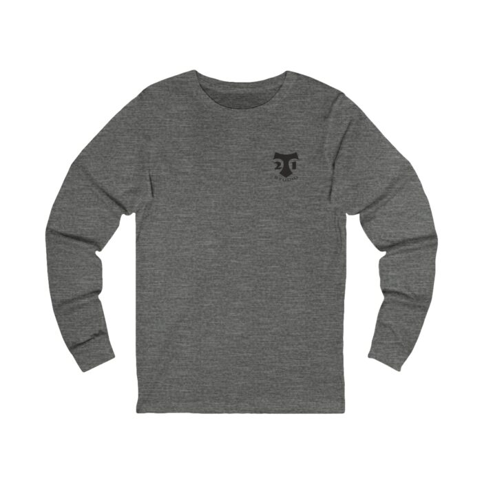 t 21 logo Unisex Jersey Long Sleeve Tee - Image 3