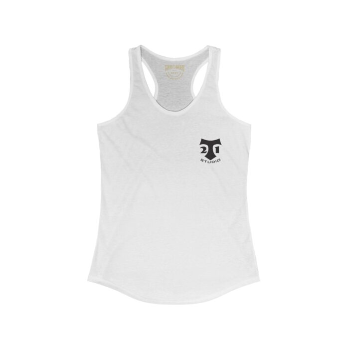 T 21 Logo -Women's Ideal Racerback Tank