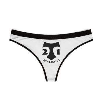 T 21 Logo Women’s Thongs (AOP)