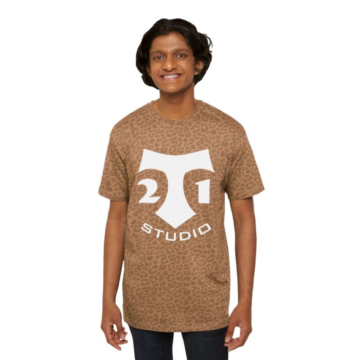 t 21 logo Men's Fine Jersey Tee - Image 7