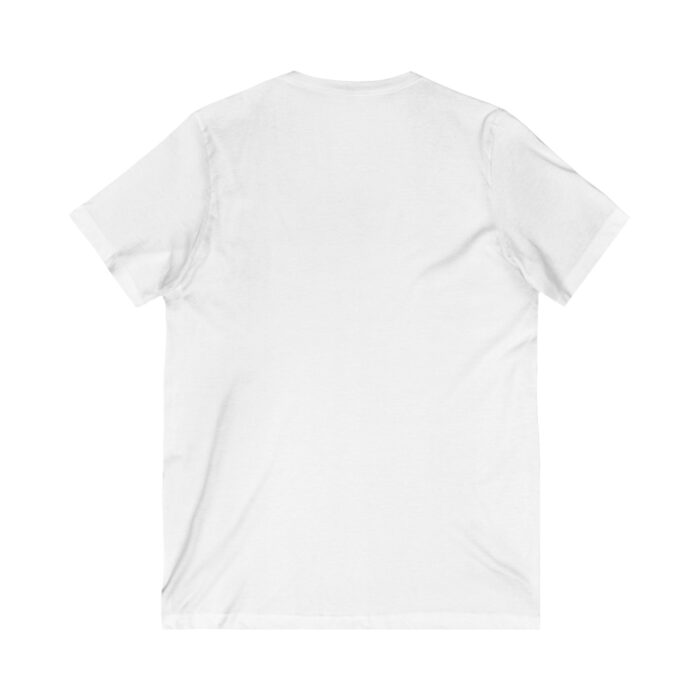 t 21 logoUnisex Jersey Short Sleeve V-Neck Tee - Image 2