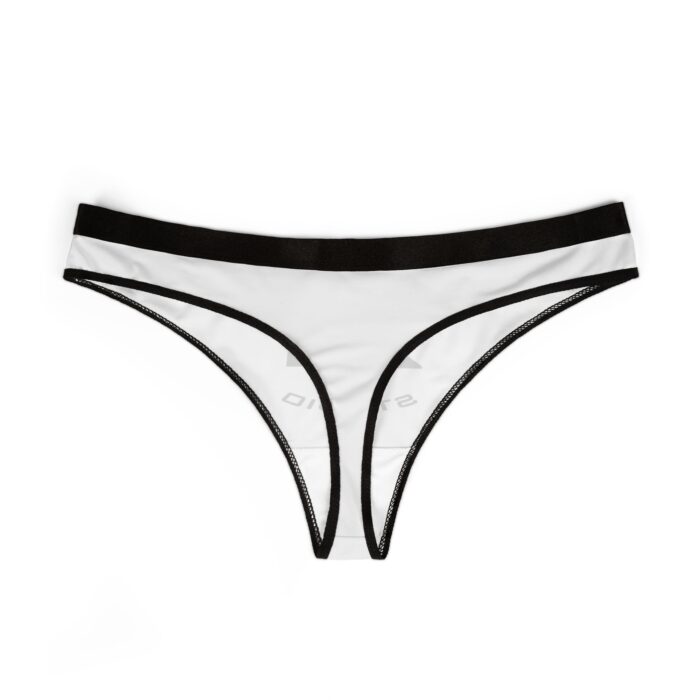 t 21 logo Women's Thongs (AOP) - Image 2